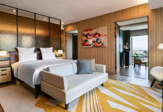 풀만 반둥 조식 뷔페 섹션