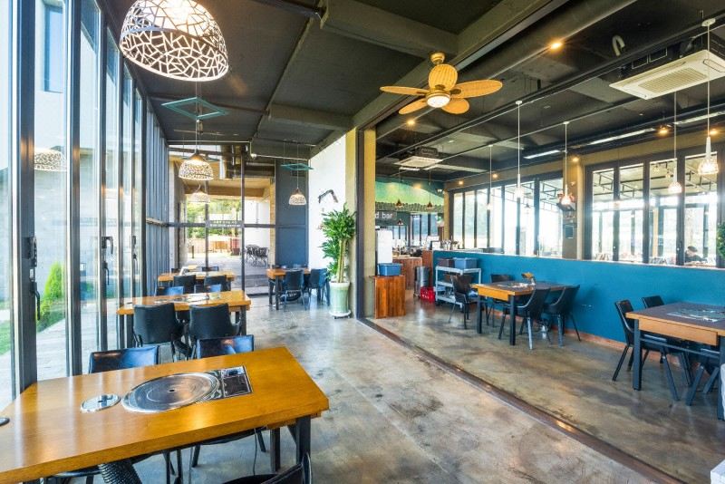 숙소 객실 내부