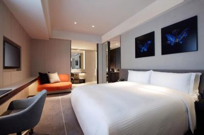 プレミアムランドマークビュールーム(キング) ハンブルハウス台北の写真