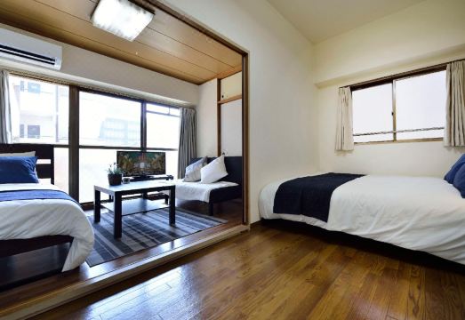 #605 10mins walk Namba&Shinsaibashi & pocket WiFi Hotel Overview