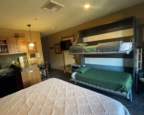 Family Fun with Murphy Bunkbeds at Silver Mtn Resort Hotels in Kellogg