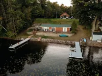2-Bedroom Modern Lake Cottage Steps Off the Water Just 1.5 Hrs from Minneapolis.