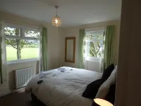 Lochside with beach access uninterrupted views of spectacular Highland Mountains