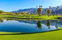 Indian Wells Chic Villa with fire pit, patio, kitchen, pool, and majestic views