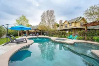 5Br/3.5ba Estate Sleeps 10 w Pool, Jacuzzi, Playground, Game Room, Fire Pit