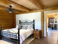 New Build Modern Log Cabin in the Heart of Pine on 2 acres of secluded Forest Hotels in Pine