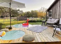 Sleeps 10! Country Cabin w/ Playground, Hammock & Chickens