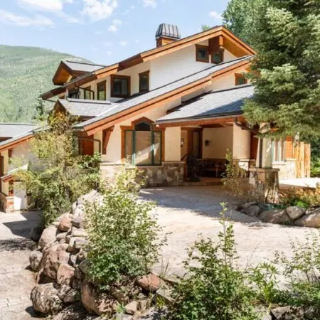 Stunning mountainside home in West Vail