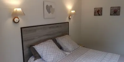 Apartment located on the ground floor of a small residence with four Hotels in der Nähe von Les Antilles de Jonzac