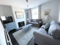 Just a stone’s throw from the beach