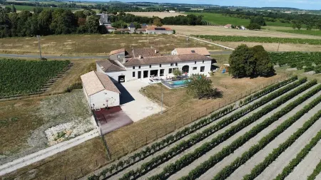 Magnifique Maison DE Campagne AU Milieu DES Vignes Avec Piscine