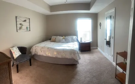 Spacious 2,200 Sq. Lower level,  living quarters