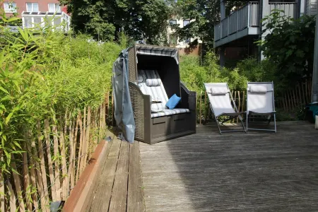 New from 7/ 24, 150 m to the Sea, 5 Stars, Central and Quiet, Sauna, Dogs Welcome Отели в г. Вангероге