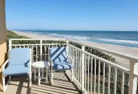 Beachfront Vacation Rental, Beautiful view from the 2nd story balcony. Hotels in Indian Harbour Beach