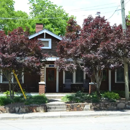 The Cabin on Main. Fully furnished home on Main St in downtown Jasper.
