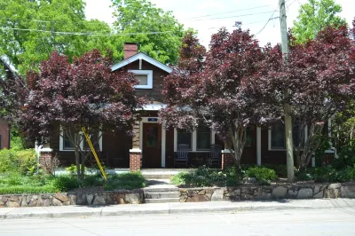 The Cabin on Main. Fully furnished home on Main St in downtown Jasper.