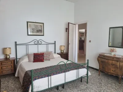 Apartment with View of the Tuscan Coast and Garden