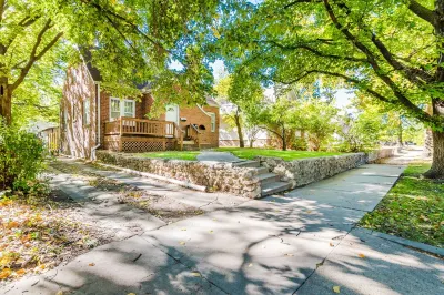 Walk To Aggieville from Brick Cottage with Man Cave, Shuffle Board, Back Yard Hotels near Kansas State University