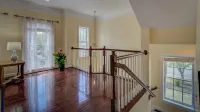 Great Location End unite luxury  3 level townhouse. 2 car Garage,