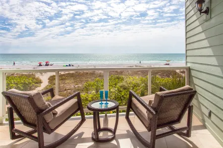 Beautiful, intimate direct Gulf Front Condo at Sweet Sugary Sands Indian Shores