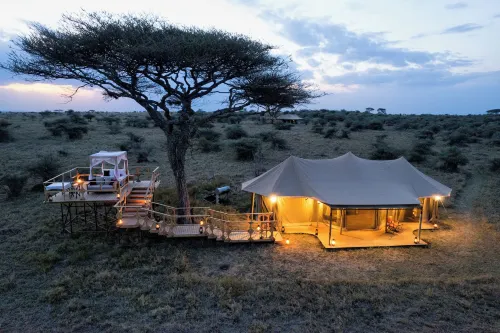 Olmara Camp Hôtels à : Plaine du Serengeti