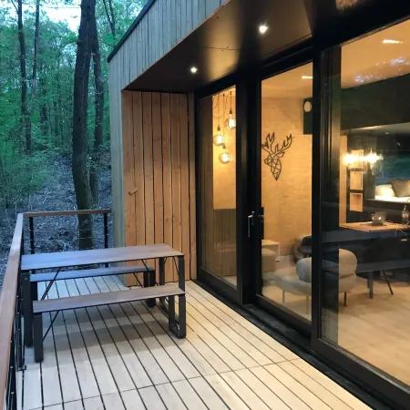 Lodge in Oignies Forest with Eco Design