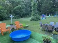 Guest House Catskill Mountains Private Backyard Fire Pit BBQ Grill Ski Golf Hike 格林維爾住宿飯店