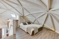 The Toasted Marshmallow | A Creekside Dome Home! Hôtels à : Galax