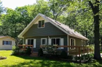 ‘Whispering Oaks’ Cottage with Lake Access, Outdoor Fire Pit and More! - 4-Star