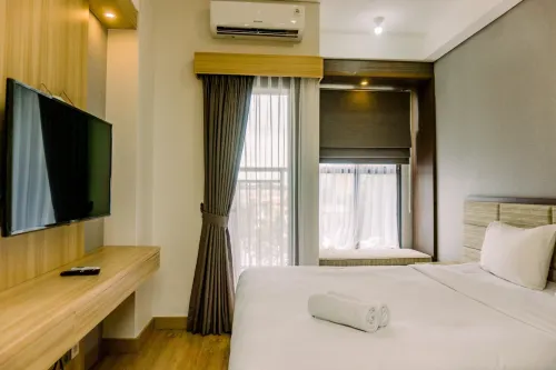 Minimalist and Warm Studio at Transpark Bintaro Apartment Hotels in Pondok Aren