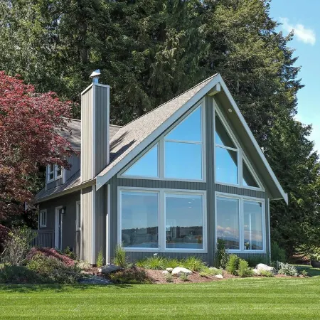 Open Design West Coast Home on 1600 Feet of Private Waterfront
