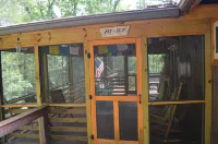 Lindal cedar home located next to Dupont State Recreational Forest.
