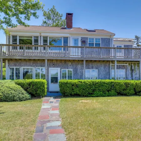 Deck w/ Water View: Coastal Escape Near P-Town!