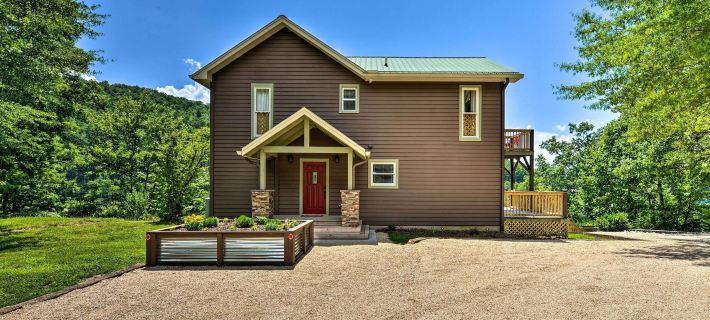 Renovated Home w/ Private Dock on Watauga Lake Hotels in Johnson County