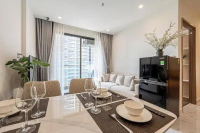 LA Nest 1bed+ Long stay – big deal at Vincom View! Hotel in zona Miễu Bà Lộc