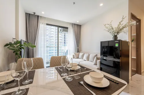 LA Nest 1bed+ Long stay – big deal at Vincom View! Hotels in Phuoc Thien