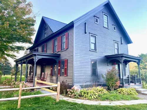 Spacious 5-bedroom farmhouse in charming Cooperstown with WiFi, AC