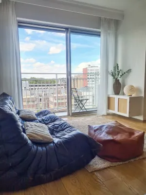 Stijlvol Appartement met Terras in het Centrum van Genk! Các khách sạn gần Genk Railway Station