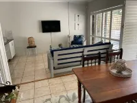 Beautiful luxury apartment, set in quiet area in a nice garden, 10 min from beach