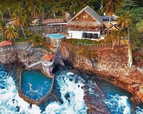 El Tunco Villa OYA no 3 with private pool Hotels in Caserio Hacienda San Alfonso