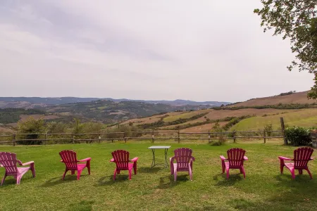 Splendid farmhouse in Val d'Orcia with private swimming pool and sauna