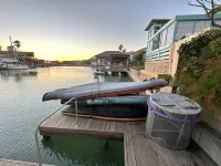 Canal Front Retreat w/ Boat Dock & Coastal Views Hotels in Laguna Vista
