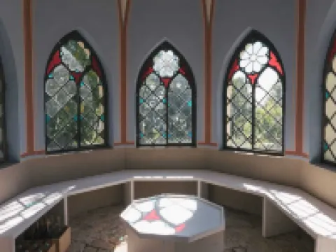 Turmvilla Ground Floor: Terrace with Pergola, Wood-Burning Stove and Water Access Hotéis em Werder