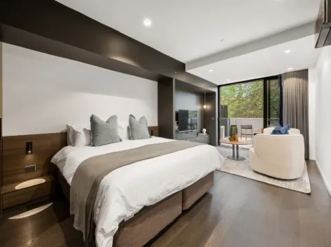 Stylish Studio in Braddon with Communal Area