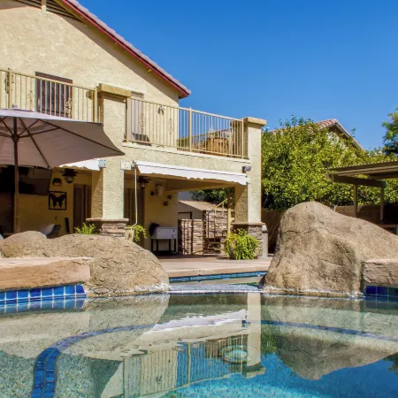 Group-Ready Glendale Oasis w/ Pool Grotto + Slide