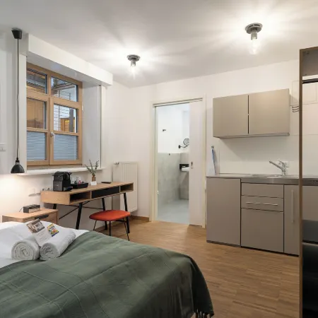 Dreamcation Altstadthotel - Mikro Apartments Mit Küche & Self Check-IN
