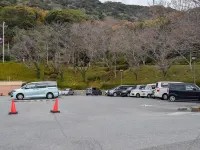 関門海峡を一望できる絶景の宿 満珠荘 - 駐車場