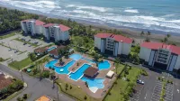 Casa familiar de playa, Condominio Malaga Bejuco - en bord de mer