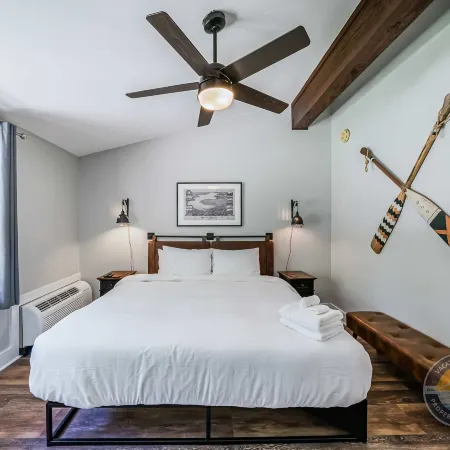 Modern Lake Geneva Condo With Pool and Patio