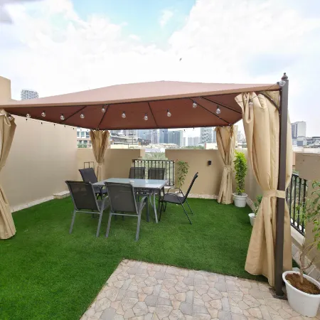Modern Villa | Spacious Balcony & Garden Views